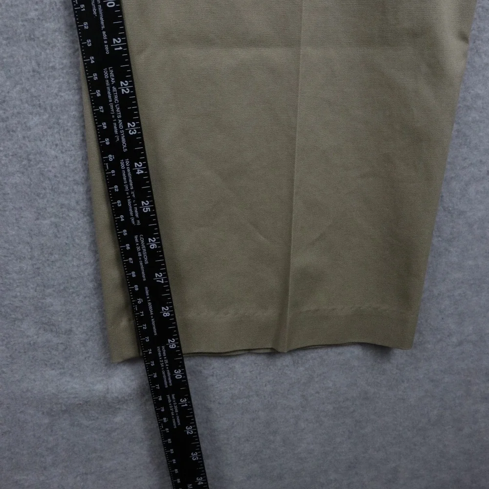 Dockers Pants Mens 46x30 D3 Classic Fit Signature Khaki Straight Leg Pleated Tan